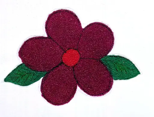 Classic Rangoli Flower